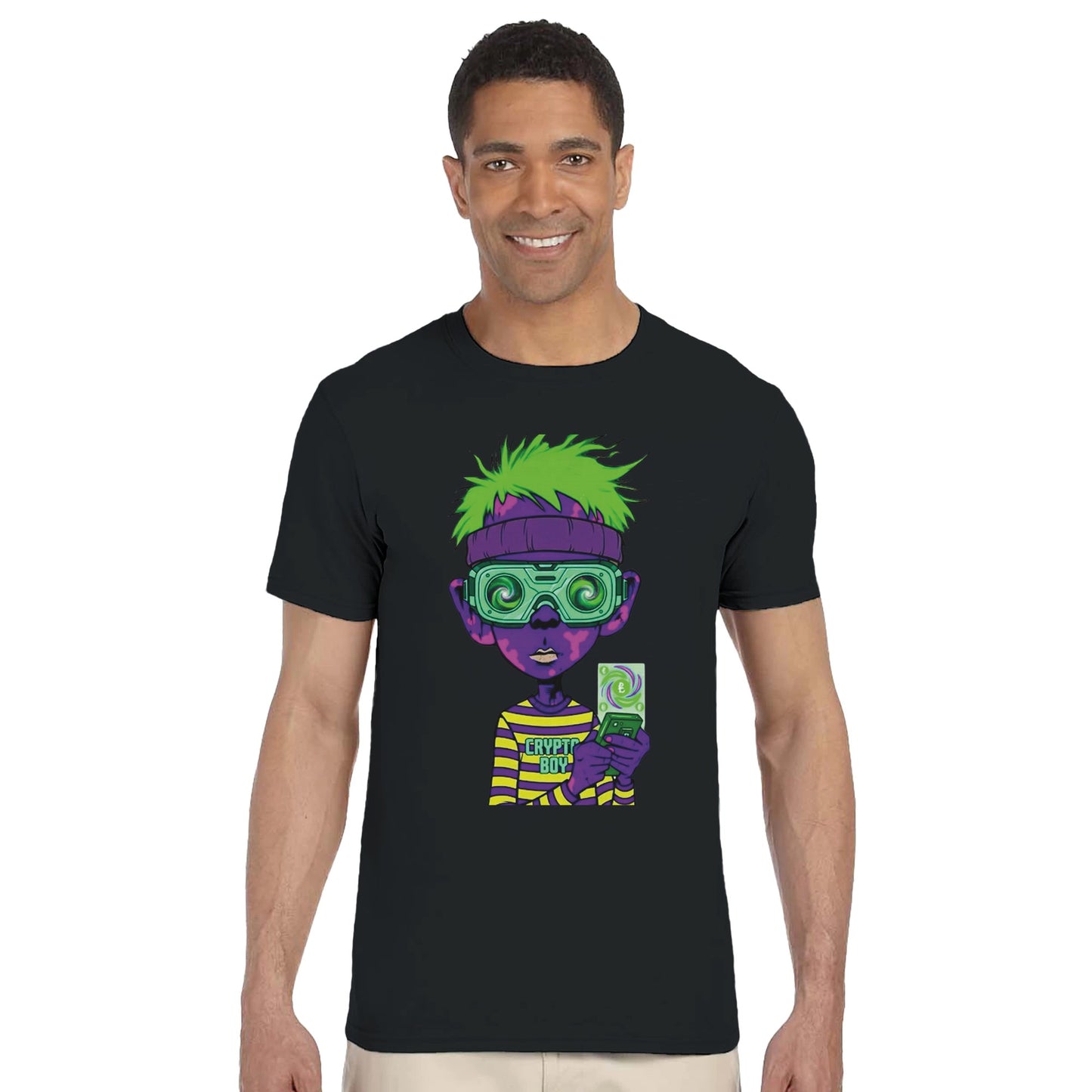 black Graphic T-shirt