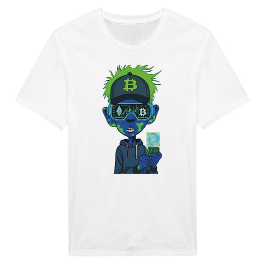 Bitcoin White Graphic Tee