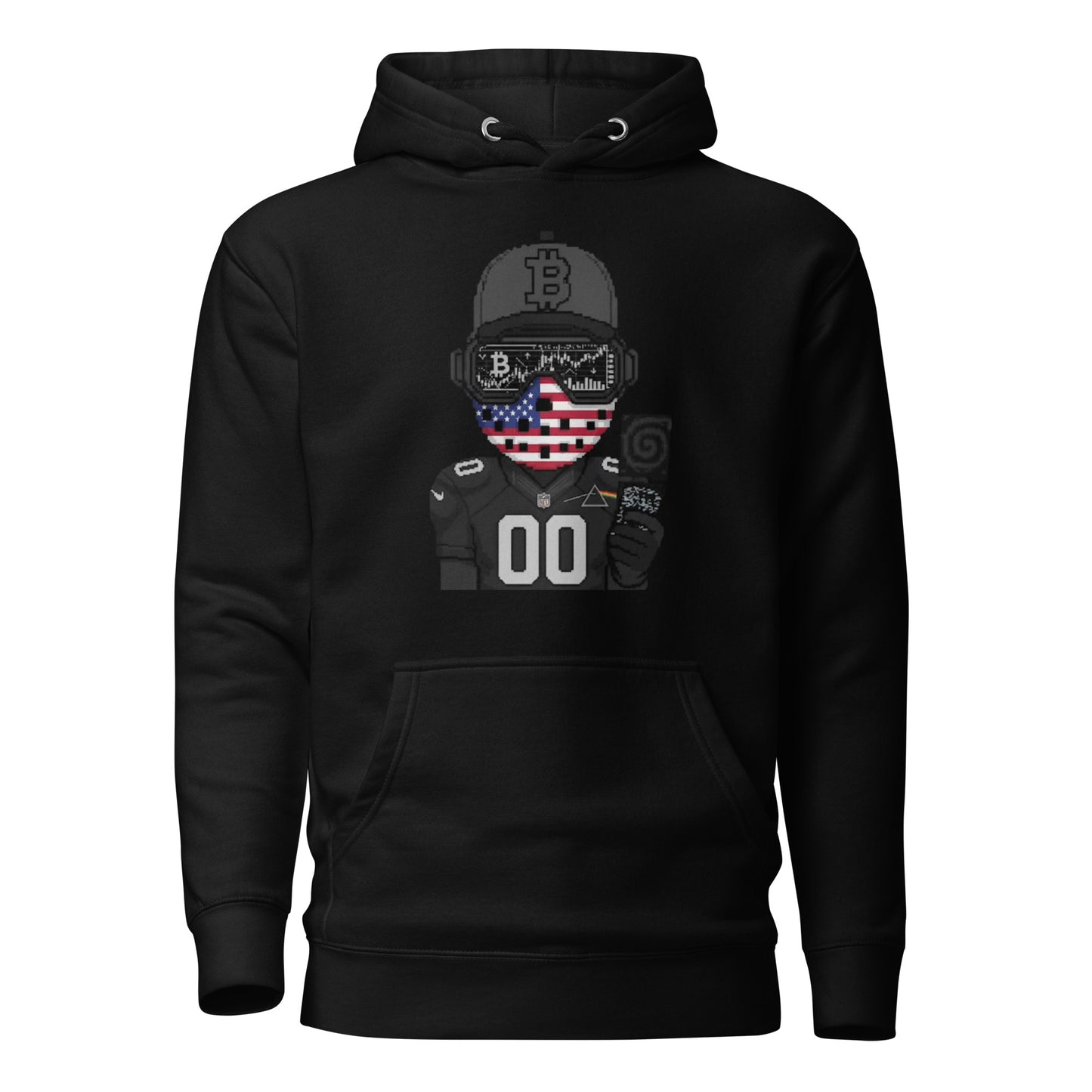 Crypto American Graphic Hoodie