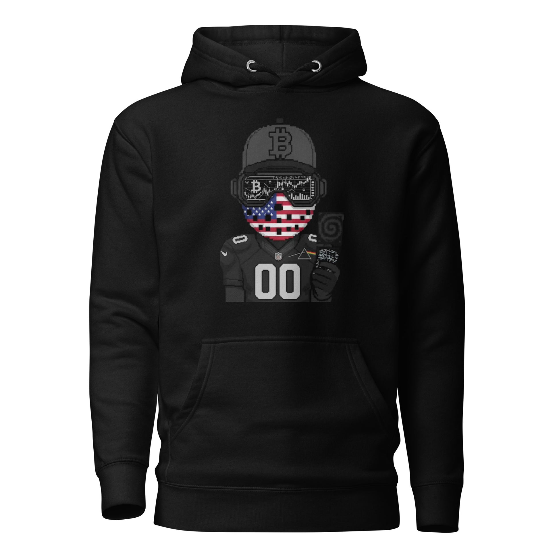 Crypto American Graphic Hoodie