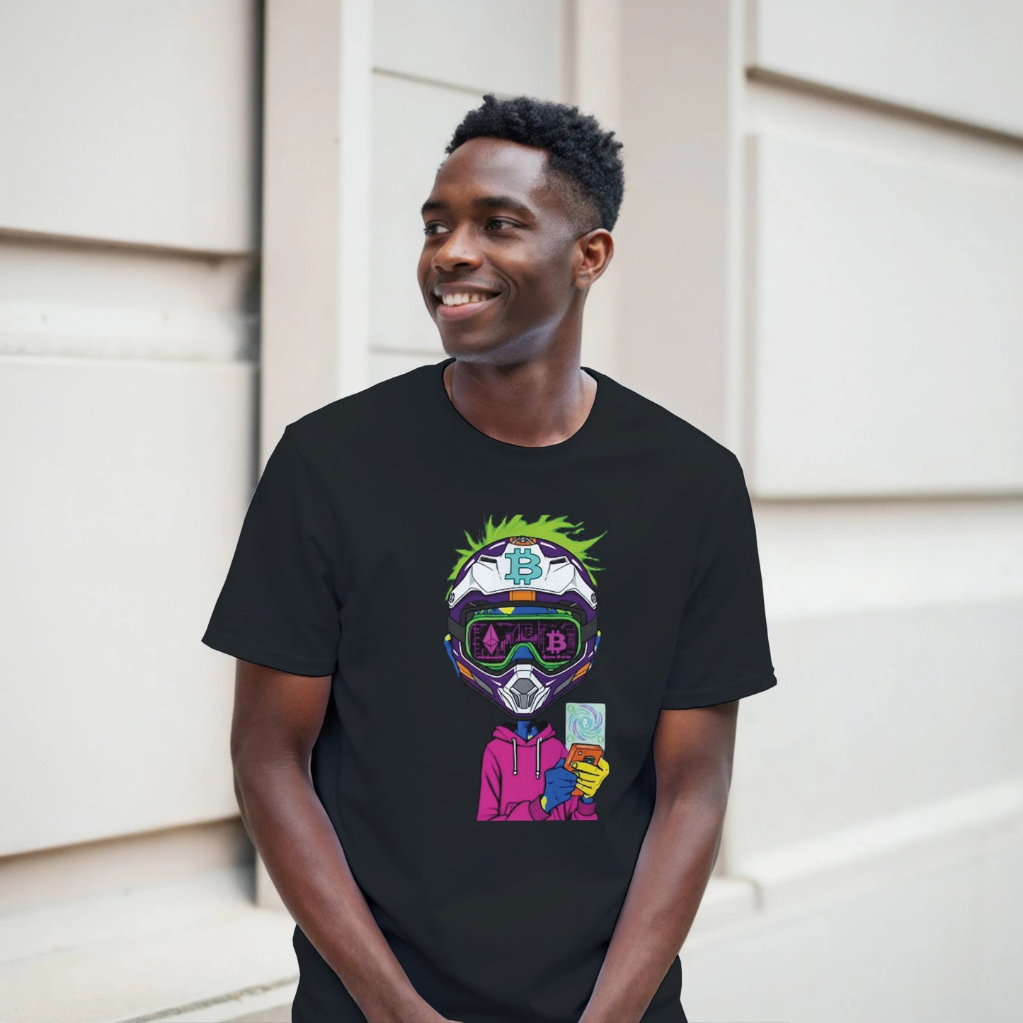 Black Graphic Bitcoin T-shirt