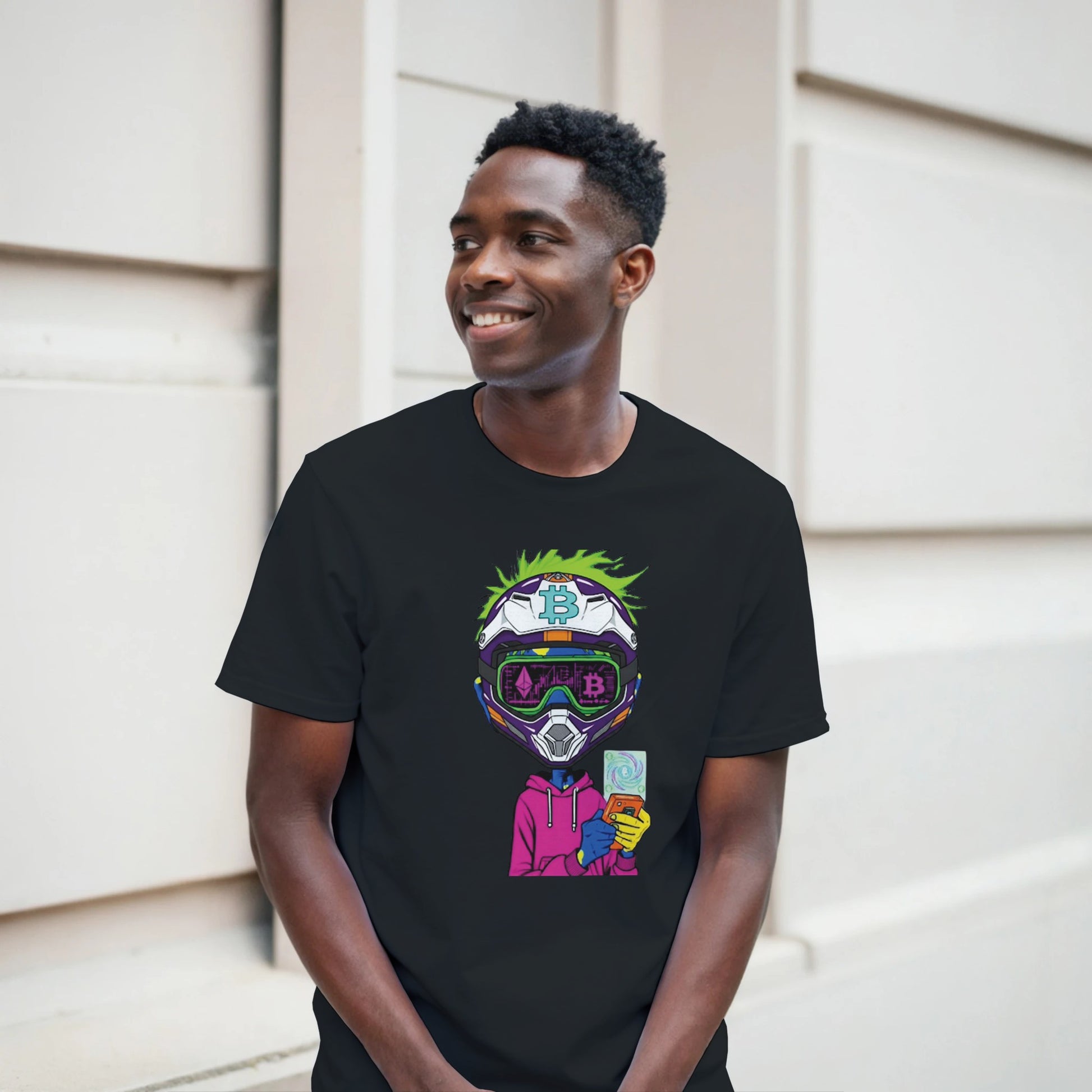 Black Graphic Bitcoin T-shirt