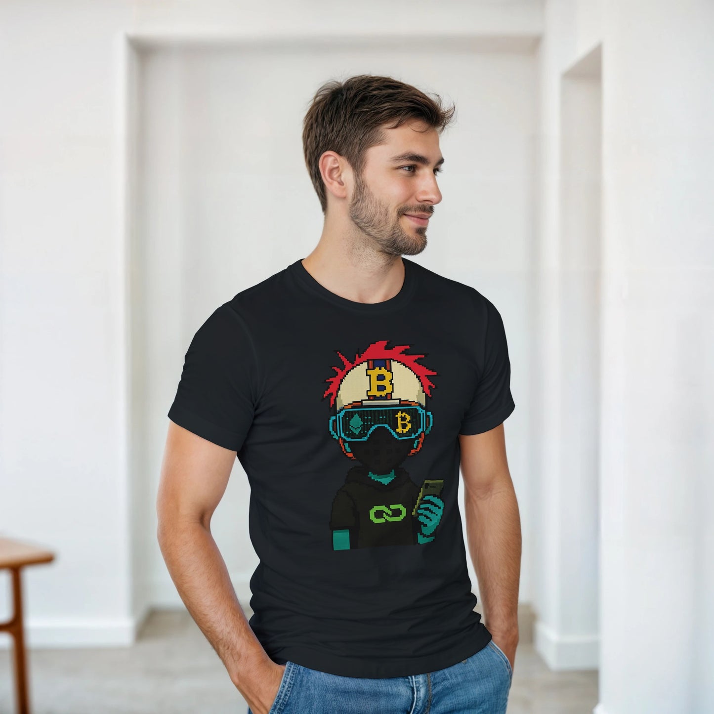 men's bitcoin T-shirt