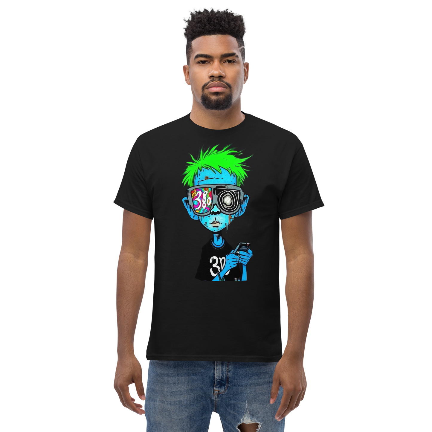 Black Men's Graphic Tshirt