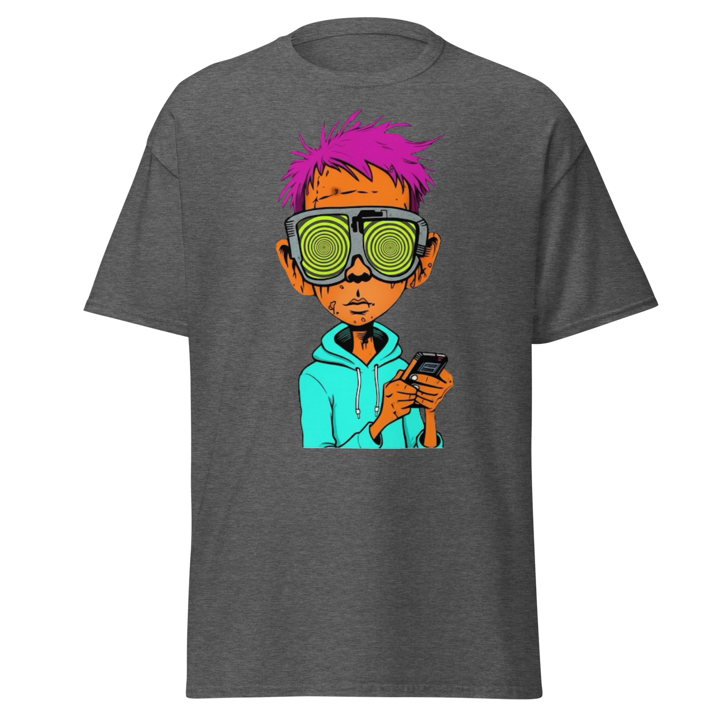 crypto boy graphic tee