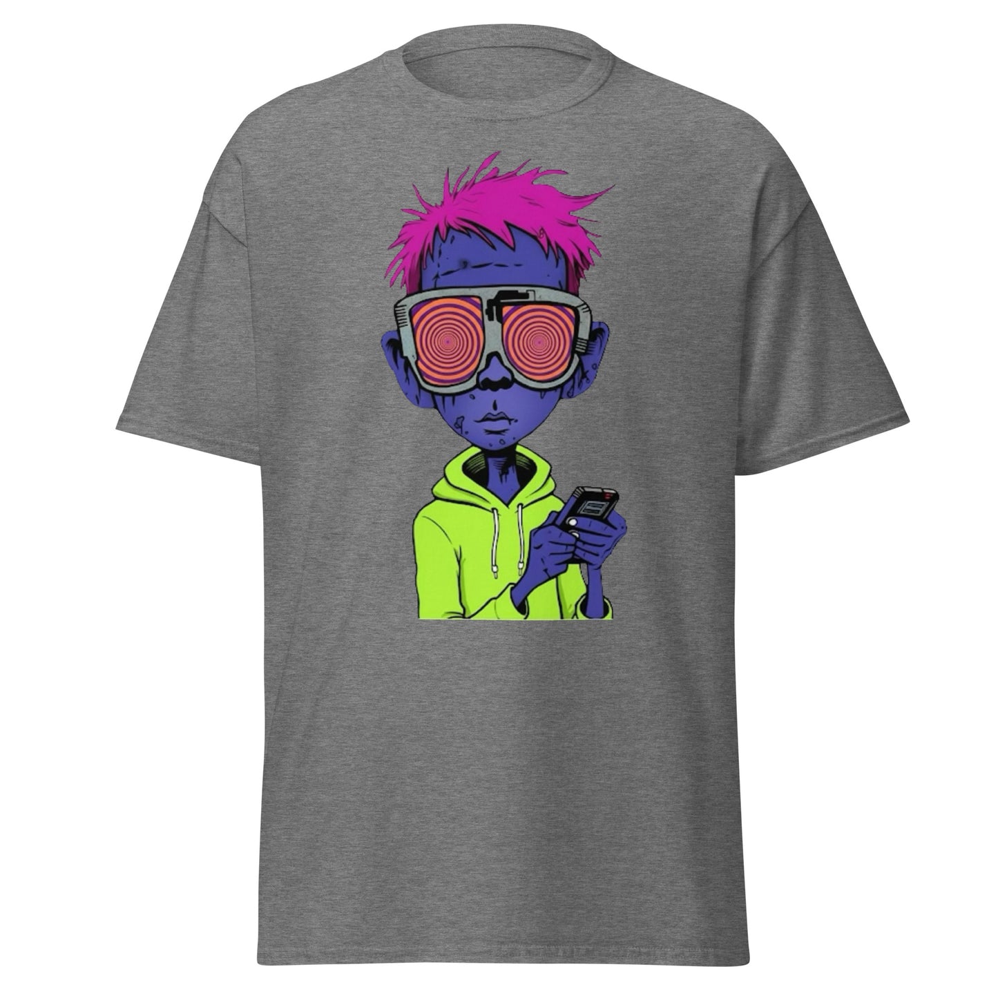 Grey Men Graphic Tee