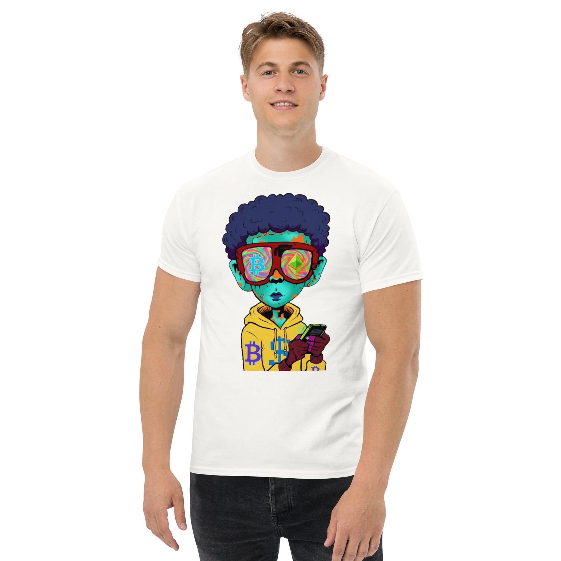 Ethereum, Bitcoin Graphic Tee