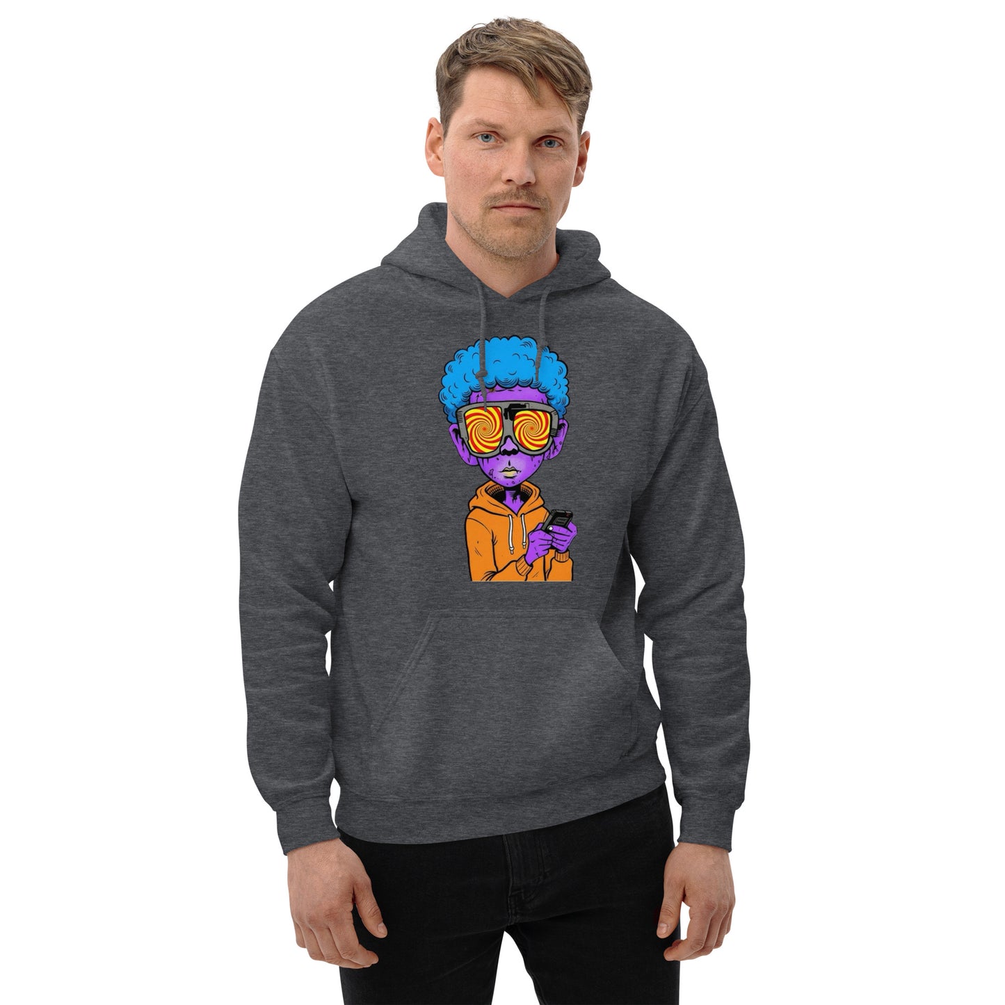 Men graphic Hoodie