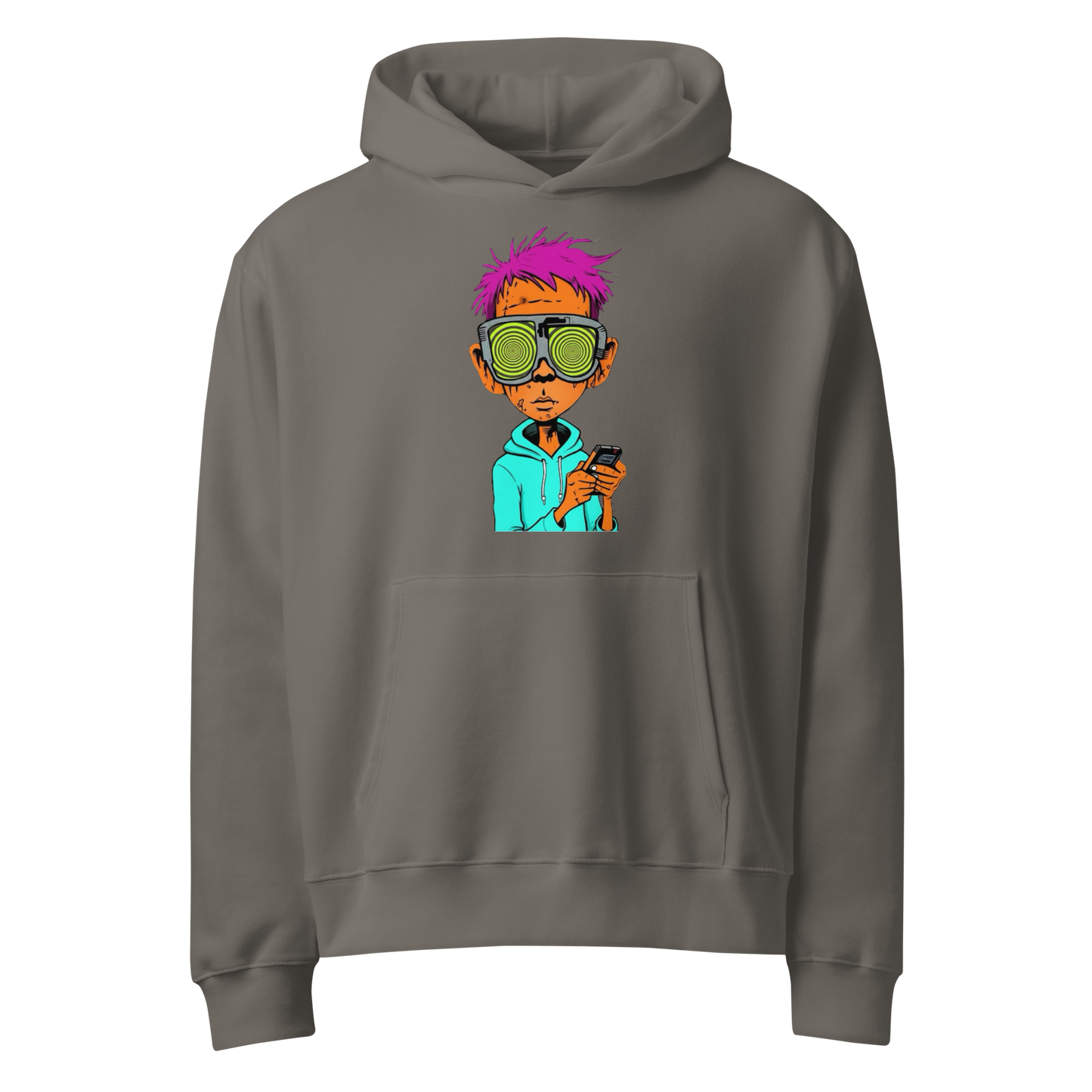 Crypto Boy Graphic Hoodie