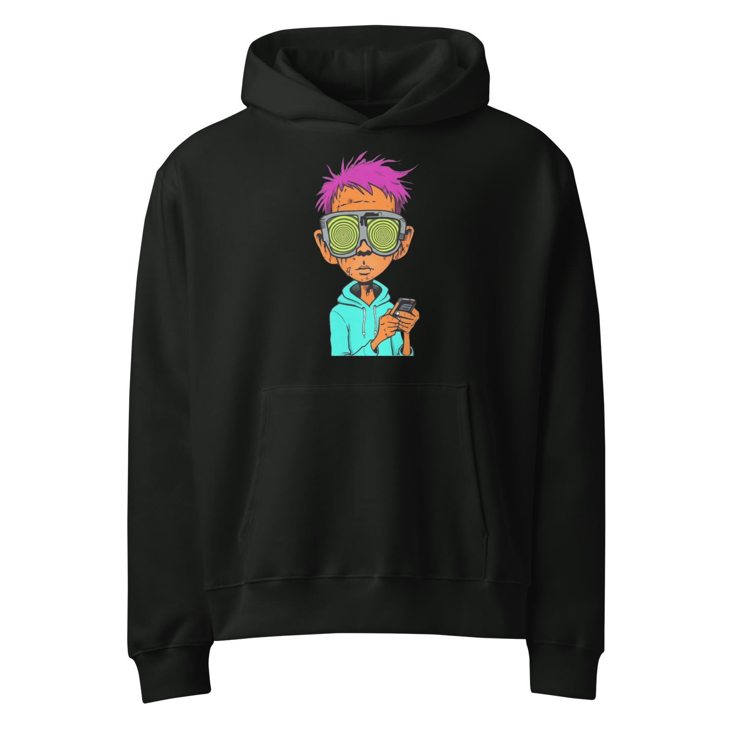 Crypto Boy Graphic Hoodie